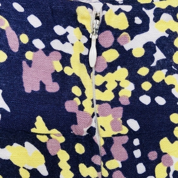 Fenn Wright Manson linen print pencil skirt. Size 6 - Picture 2 of 6